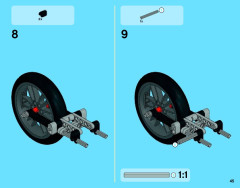 LEGO 42036 instructions page 45 – build guide
