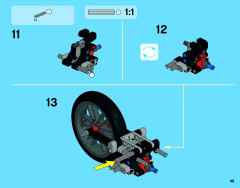 LEGO 42036 instructions page 49 – build guide