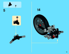 LEGO 42036 instructions page 51 – build guide