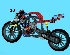 LEGO 42036 instructions page 54 – build guide