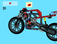 LEGO 42036 instructions page 55 – build guide