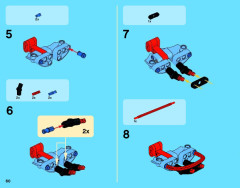 LEGO 42036 instructions page 60 – build guide