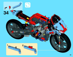 LEGO 42036 instructions page 63 – build guide