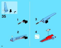 LEGO 42036 instructions page 64 – build guide