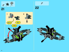 LEGO 42037 instructions page 14 – build guide