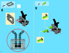 LEGO 42037 instructions page 6 – build guide