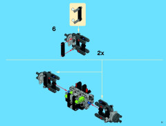 LEGO 42037 instructions page 11 – build guide