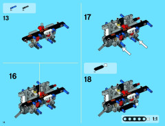 LEGO 42038 instructions page 14 – build guide
