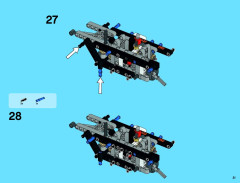 LEGO 42038 instructions page 21 – build guide