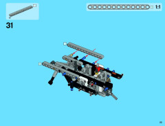 LEGO 42038 instructions page 23 – build guide