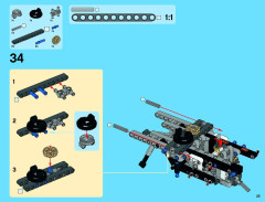 LEGO 42038 instructions page 25 – build guide