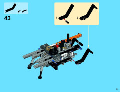 LEGO 42038 instructions page 33 – build guide