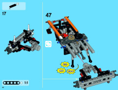 LEGO 42038 instructions page 44 – build guide
