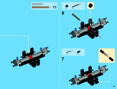 LEGO 42038 instructions page 49 – build guide