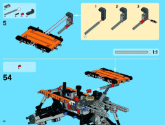 LEGO 42038 instructions page 58 – build guide