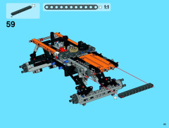 LEGO 42038 instructions page 63 – build guide