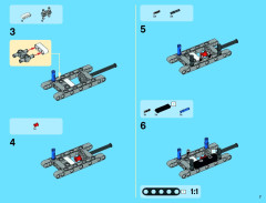 LEGO 42038 instructions page 7 – build guide