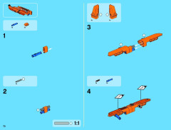 LEGO 42038 instructions page 70 – build guide