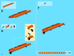 LEGO 42038 instructions page 78 – build guide