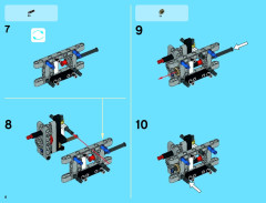LEGO 42038 instructions page 8 – build guide