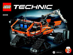 LEGO 42038 instructions page 1 – build guide