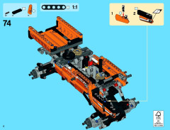 LEGO 42038 instructions page 2 – build guide