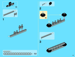 LEGO 42038 instructions page 43 – build guide