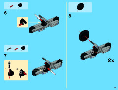 LEGO 42038 instructions page 45 – build guide