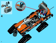 LEGO 42038 instructions page 72 – build guide