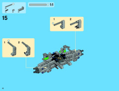 LEGO 42039 instructions page 10 – build guide