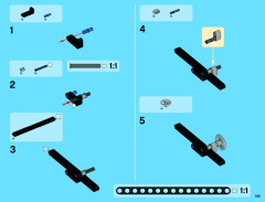 LEGO 42039 instructions page 109 – build guide