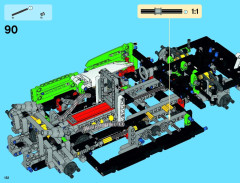 LEGO 42039 instructions page 122 – build guide