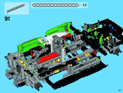 LEGO 42039 instructions page 123 – build guide