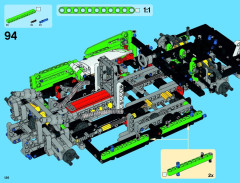 LEGO 42039 instructions page 126 – build guide