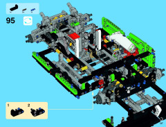 LEGO 42039 instructions page 127 – build guide