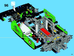 LEGO 42039 instructions page 129 – build guide