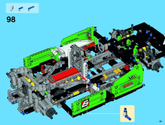 LEGO 42039 instructions page 131 – build guide