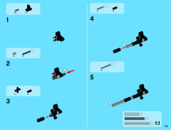LEGO 42039 instructions page 135 – build guide