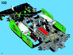LEGO 42039 instructions page 136 – build guide