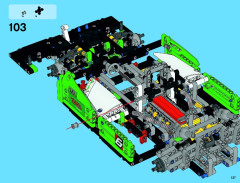 LEGO 42039 instructions page 137 – build guide
