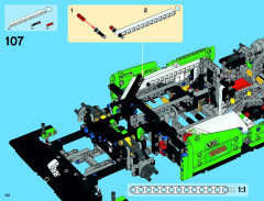 LEGO 42039 instructions page 142 – build guide