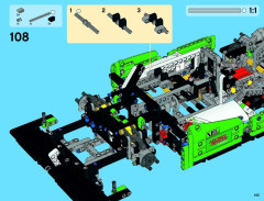 LEGO 42039 instructions page 143 – build guide