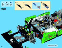 LEGO 42039 instructions page 144 – build guide