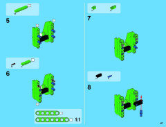 LEGO 42039 instructions page 167 – build guide