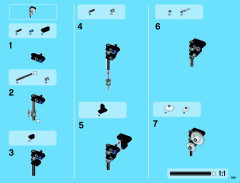 LEGO 42039 instructions page 169 – build guide