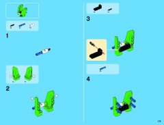 LEGO 42039 instructions page 175 – build guide