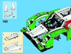 LEGO 42039 instructions page 187 – build guide