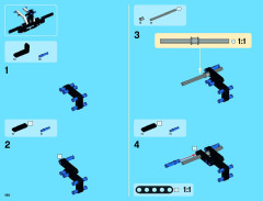 LEGO 42039 instructions page 190 – build guide