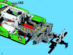 LEGO 42039 instructions page 196 – build guide