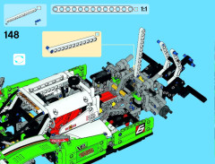 LEGO 42039 instructions page 202 – build guide